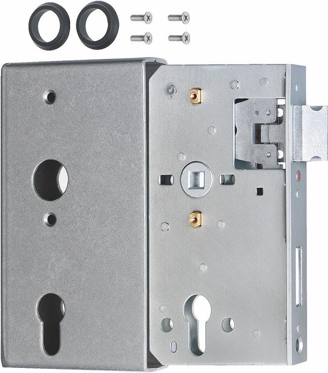 Schlosskasten 40 mm D 60 mm m. Schl. GAH Alberts