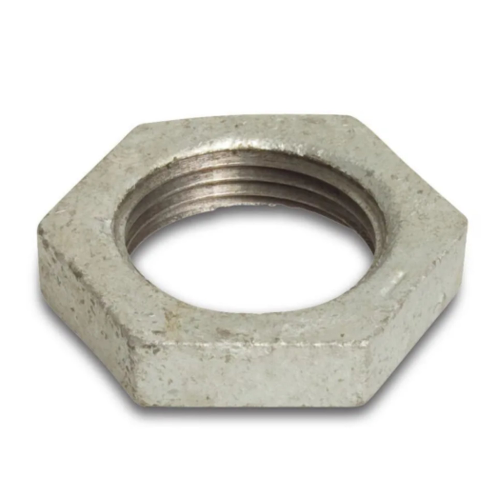 Gegenmutter mit Vertiefung, verzinkt - Nr. 312