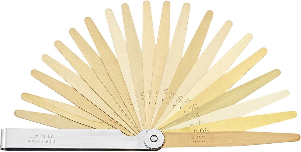 Präz.-Fühlerlehre 20Bl. 0,05-1mm FORUM