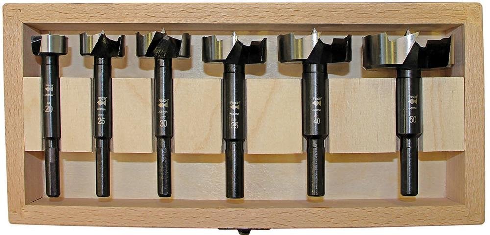Forstnerbohrer-Satz Black Shark Pro 6tlg. 20, 25, 30, 35, 40, 50mm