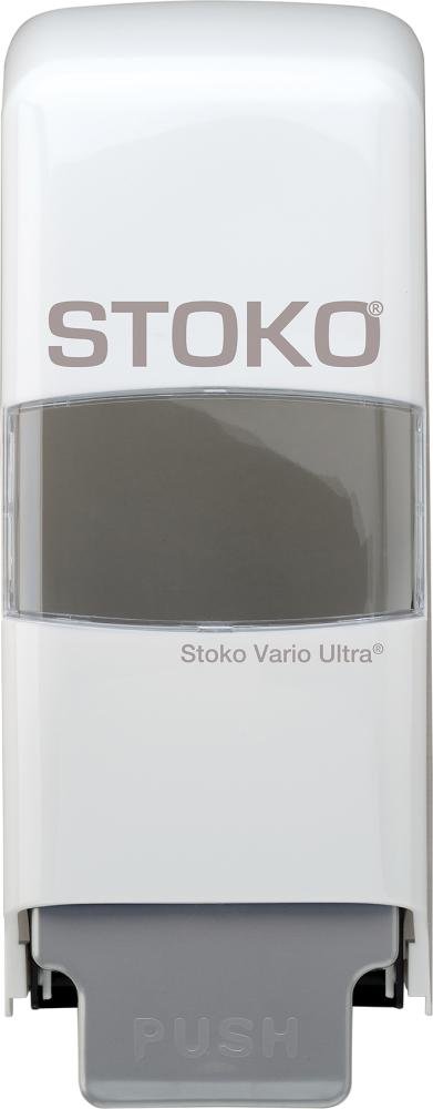 Stoko Vario Ultra weiß Kunststoffwandspender für 1 u. 2 l SoftflaschenSpendersysteme (V) u. (A)