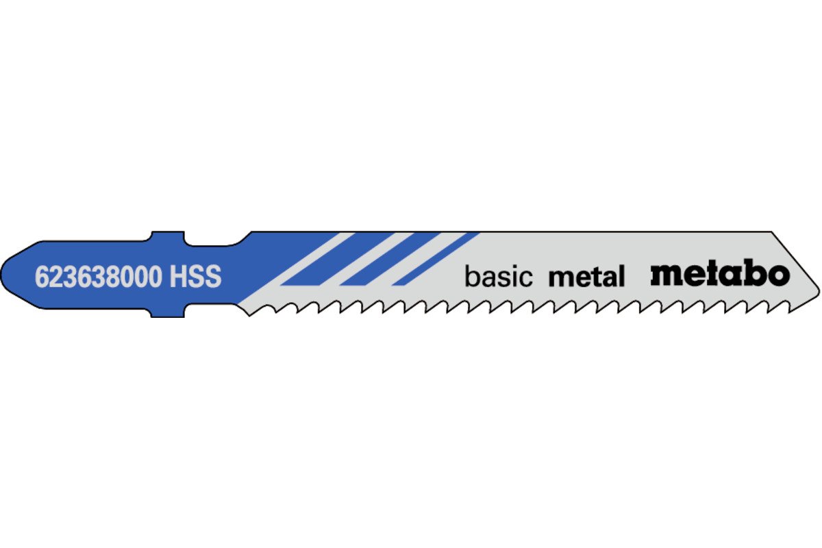 5 Stichsägeblätter "basic metal" 51/ 2,0 mm (623638000)