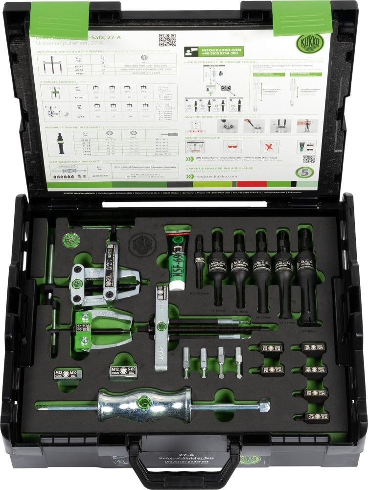 Abzieher-Satz Universal im Systemkoffer 8-48mm KUKKO