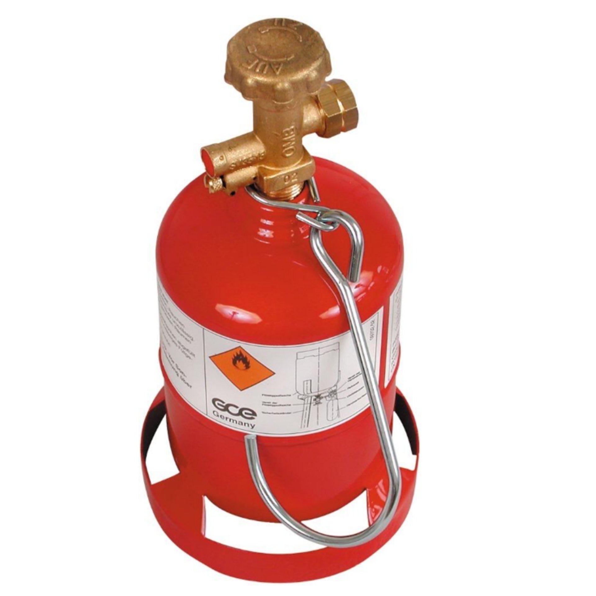 Lorch-Propan Kleinstflasche mit Standfuß