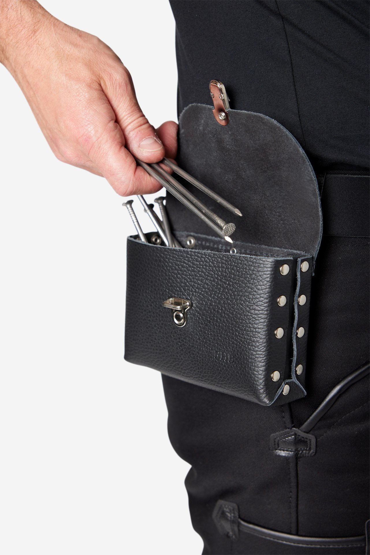 FHB Nageltasche Arno einfach schwarz