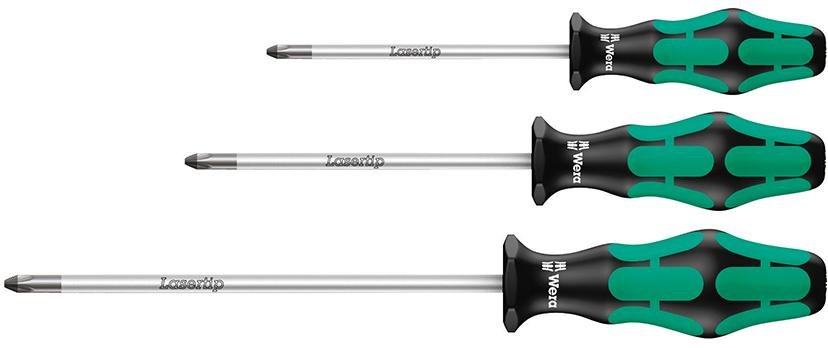 Schraubendreher-Satz rund PH 3-teilig Wera