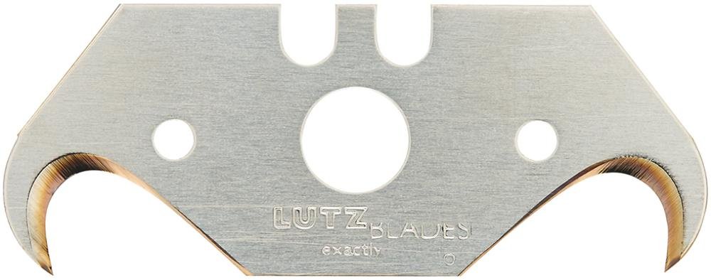 Hakenklinge TiN 48,2x18,7x0,65mm Pack a 10 Stück LUTZ BLADES
