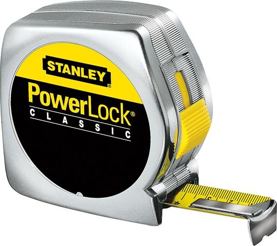 Taschenbandmaß Powerlock Kunststoff 8mx25mm STANLEY