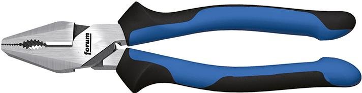 Kraft-Kombinationszange 200mm poliert mit 2-Komponenten-Griffen FORUM