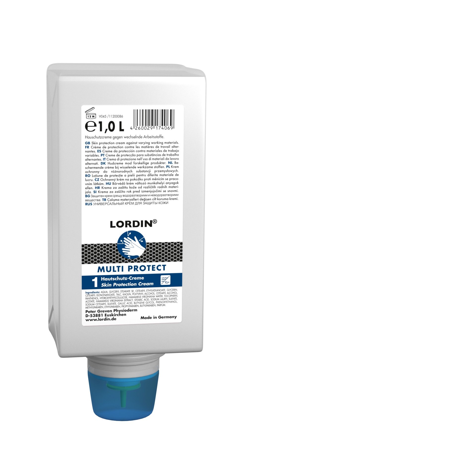 LORDIN Hautschutzcreme Multi Protect