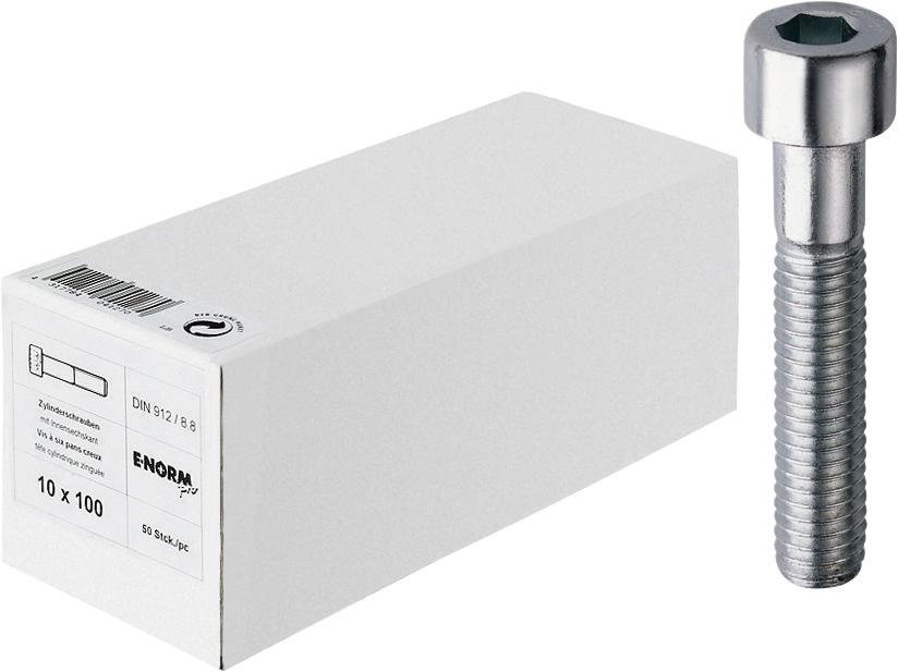 DIN 912 8.8 galZn M6x50 HP E-NORMpro