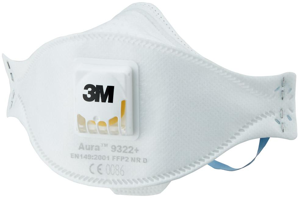 3M Atemschutzmaske 9322+ Aura