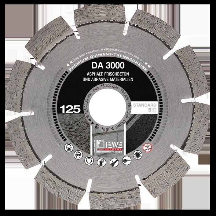 Diewe Trennscheibe DA 3000 Abrasiv, 10 mm FH