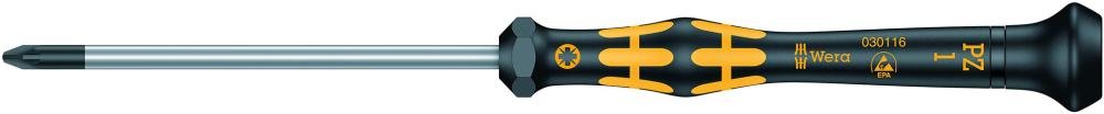 Elektronik- Schraubendreher ESD PZ1x80mm Wera