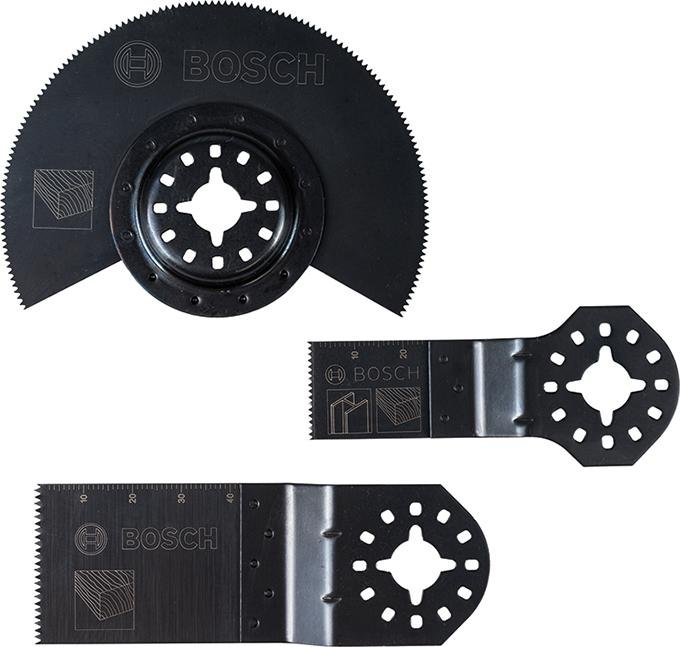 Multi-Cutter-Set Holz Bosch 3-teilig Starlock