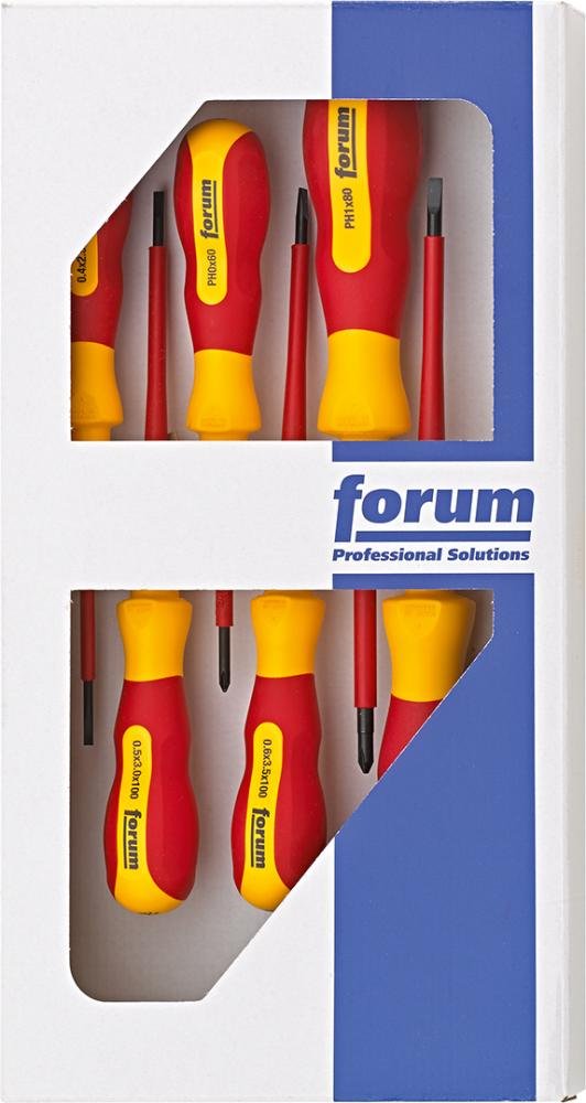 Schraubendreher-Satz VDE 6tlg. Schlitz/PH FORUM