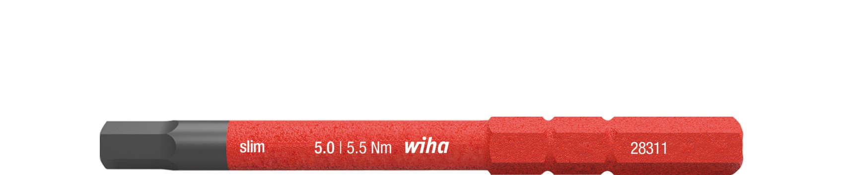 Wiha Bit slimBit electric Sechskant 5,0 mm x 75 mm (37226)