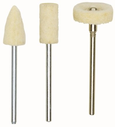 Proxxon Filzpolierstift, Geschoss, Pack= 2 Stück