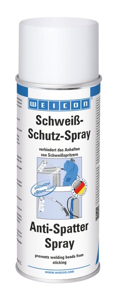 WEICON Schweißschutz-Spray | transparenter Schutzfilm bei Schweißarbeiten | 400 ml | transparent