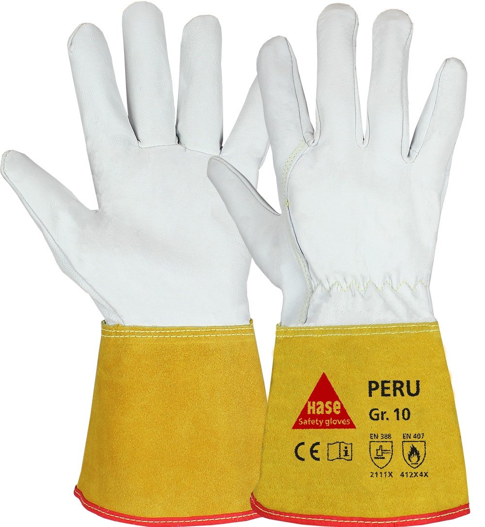 Hase Handschuh Ziegennappaleder Peru