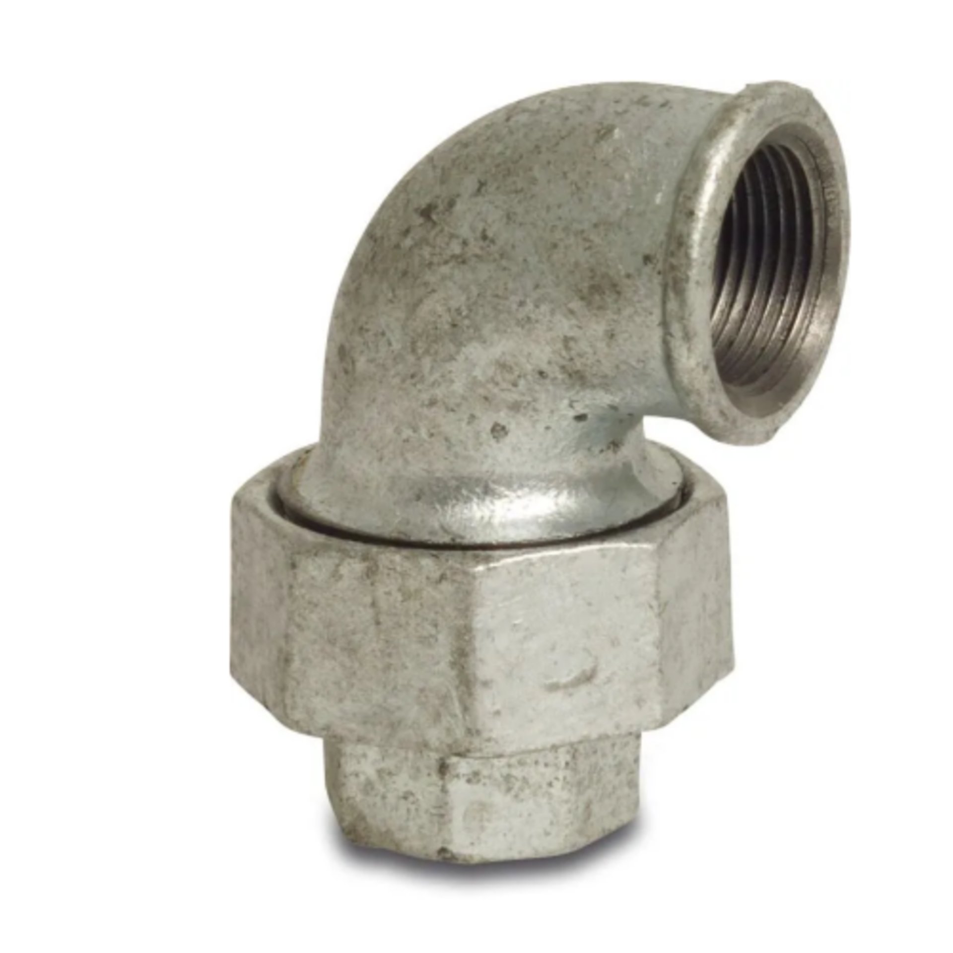 Winkelverschraubung, verzinkt - 2x IG, Nr. 96