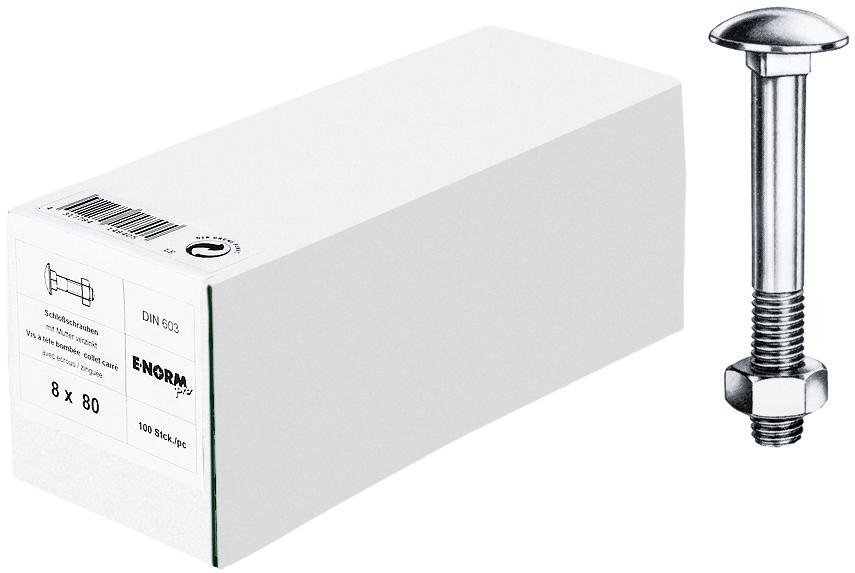 DIN 603 Mu galZn M10x240 HP E-NORMpro