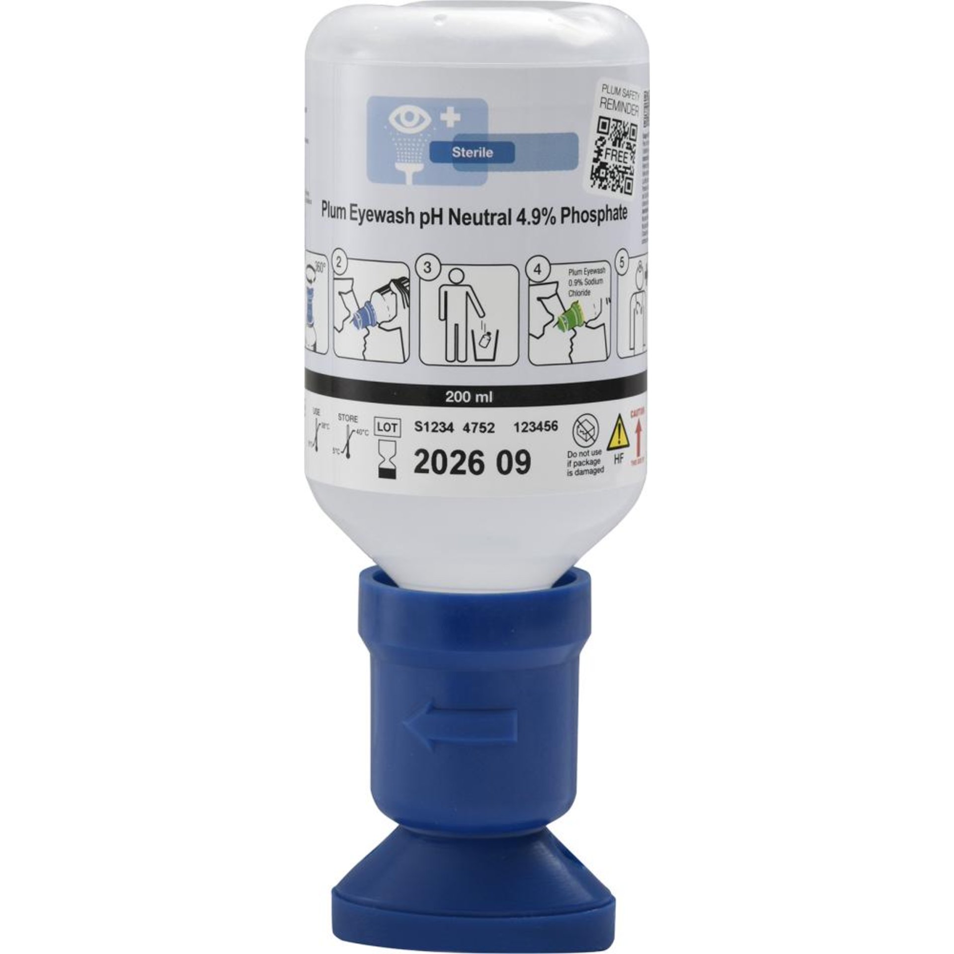 Plum Augenspüllösung pH Neutral, Säuren