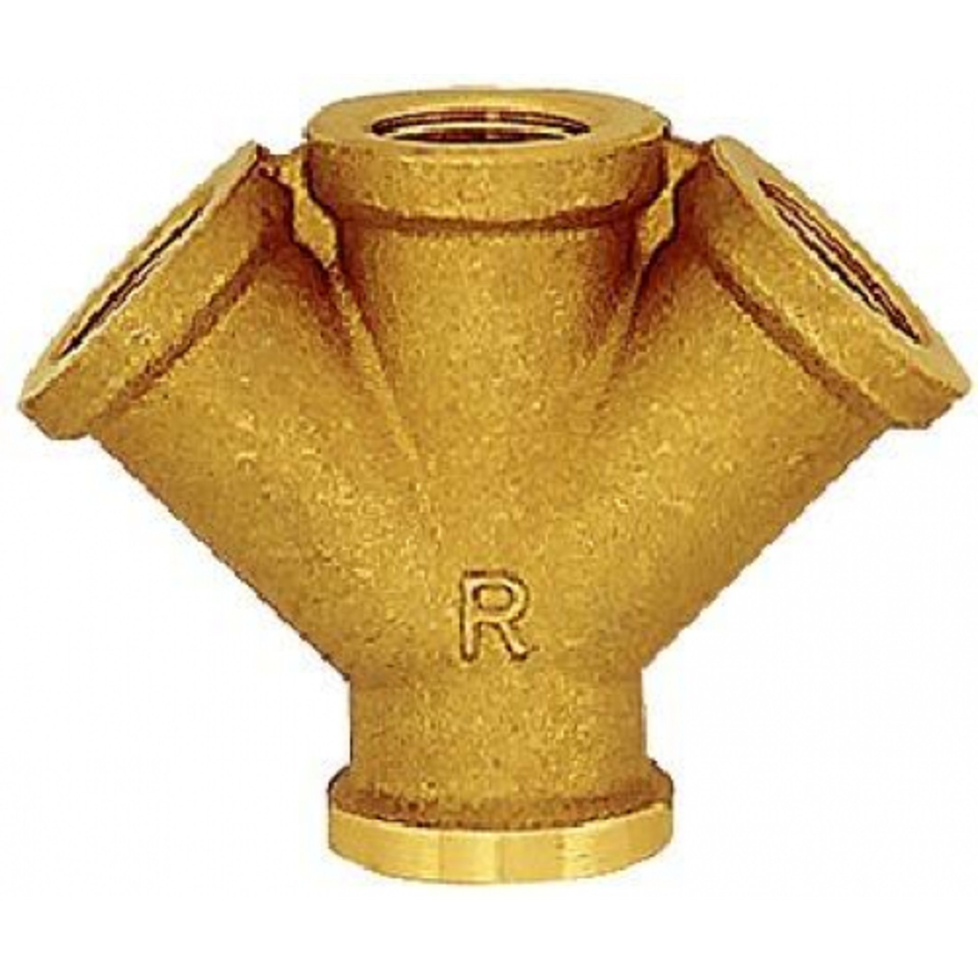 Verteiler messing 3-fach, DO17