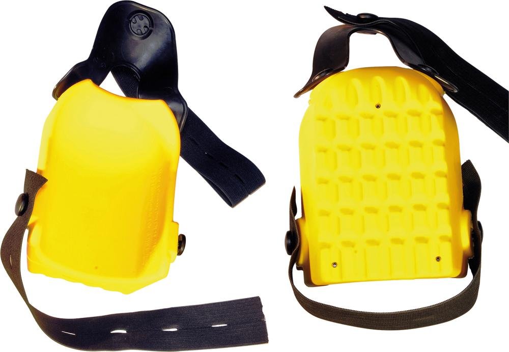 Knieschoner Kastenform gelb, zertifiziert KronenKRONEN HANSA