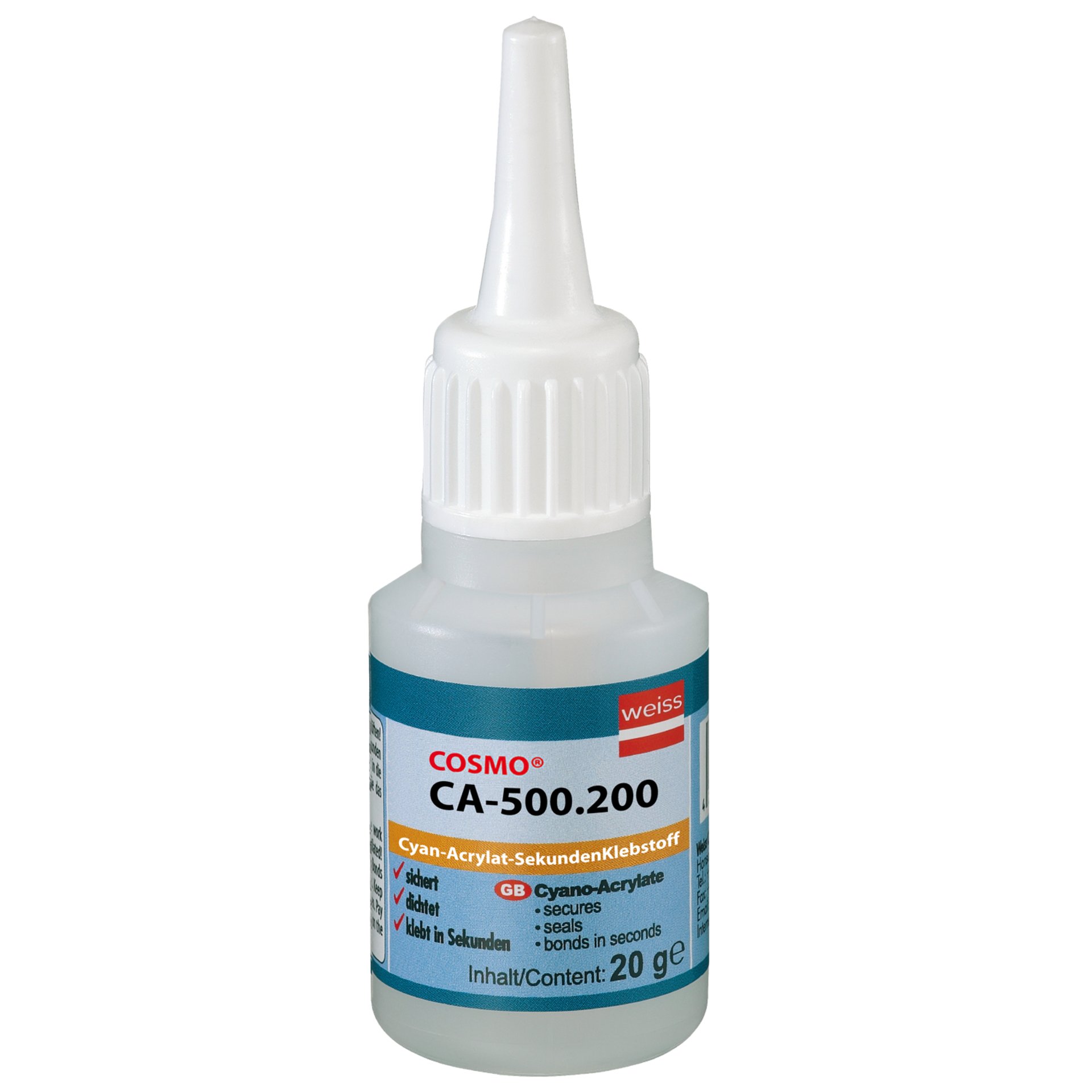 Cosmofen Kleber | Sekundenkleber Cosmo CA-500.200