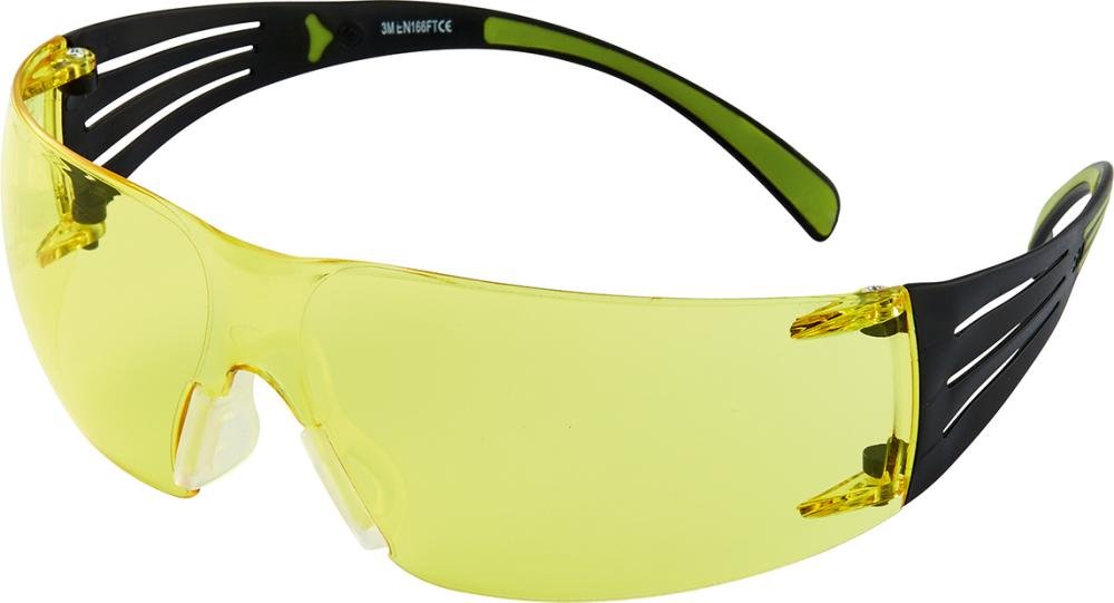 Brille SecureFit403AF, PC,gelb,AS/AF