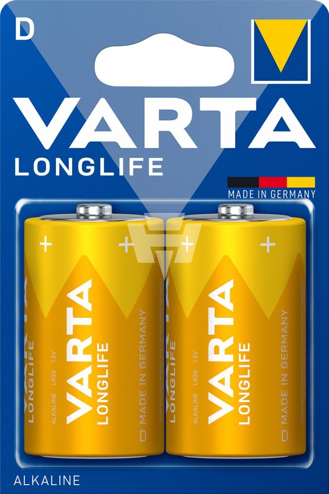 VARTA Batterie Longlife Alkali-Mangan 1,5 V