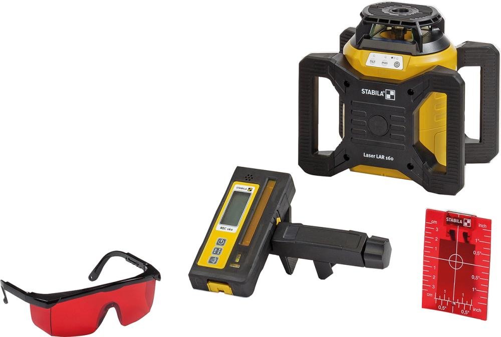 Rotationslaser LAR 160 5-teilig Stabila