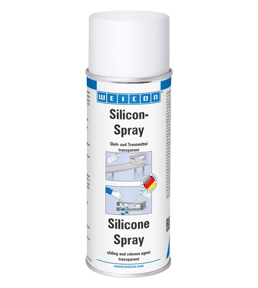WEICON Silicon-Spray | Gleit- und Trennmittel | 400 ml | farblos, transparent
