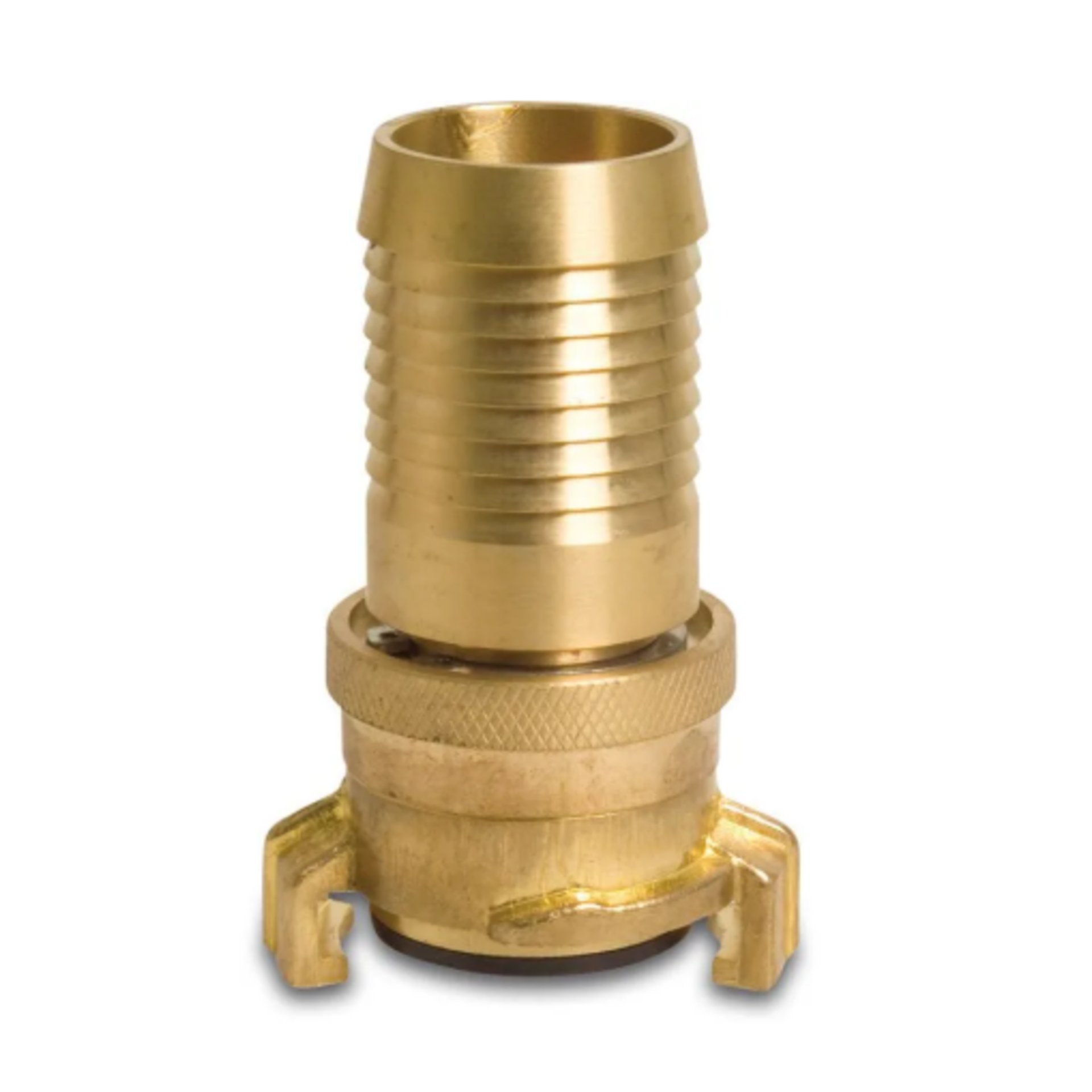Saug- und Hochdruckkupplung, messing