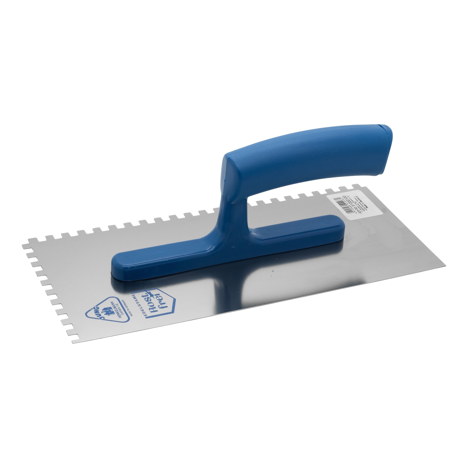 Jung Glättekelle, gezahnt, rostfrei