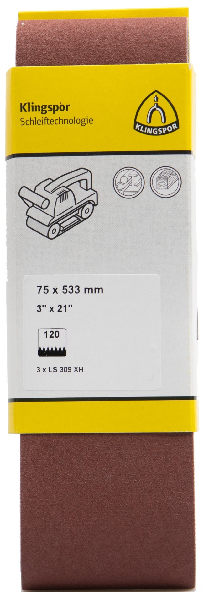 Klingspor Schleifbänder LS 309 XH SB-V