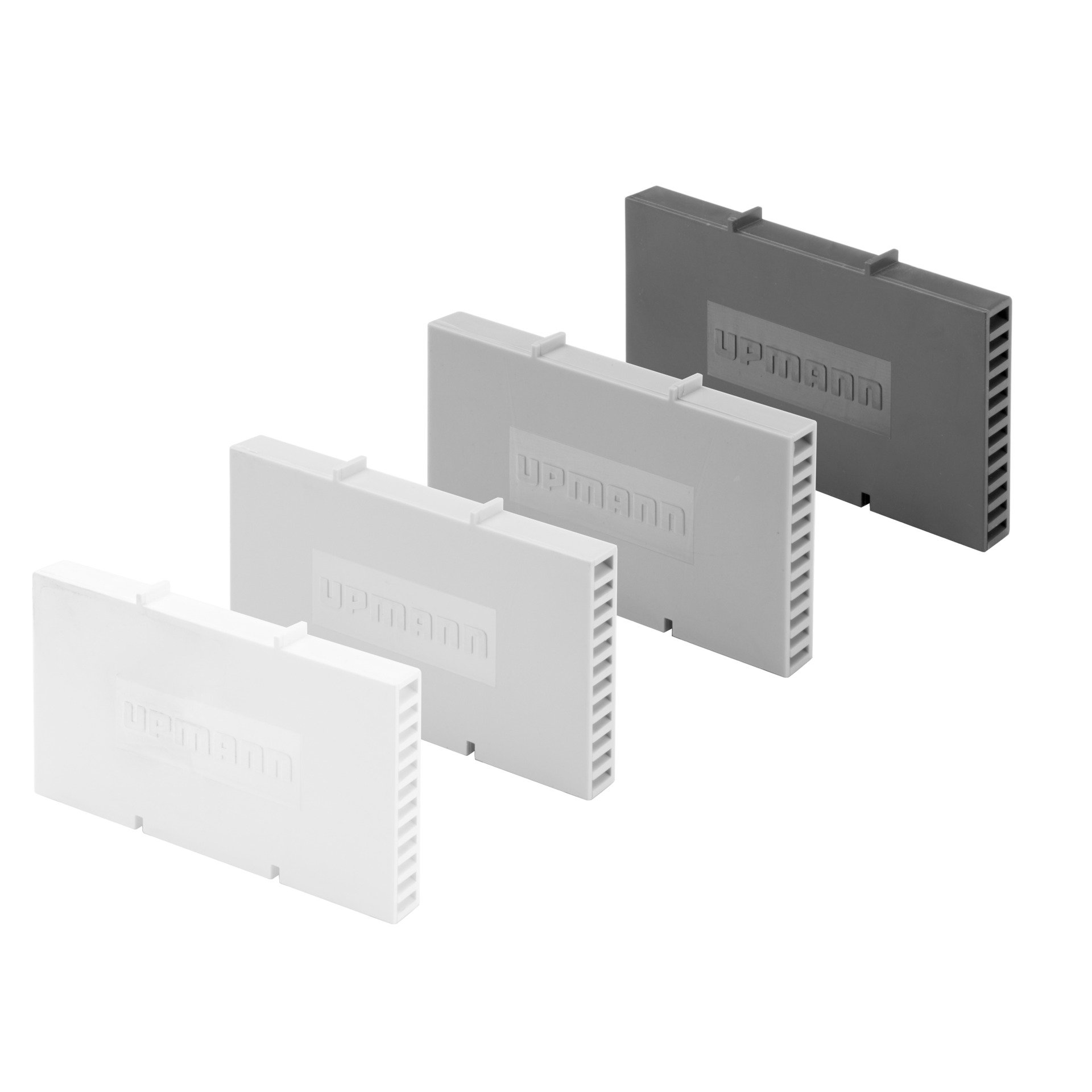 Stoßfugenlüfter Polystyrol RAL7001 silbergrau
