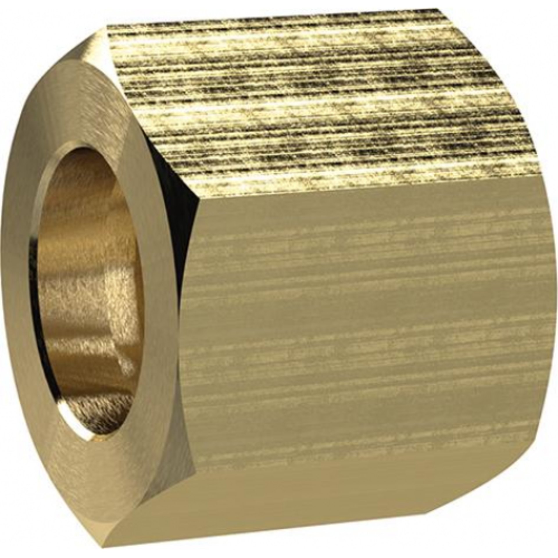 Überwurfmutter messing, UL13