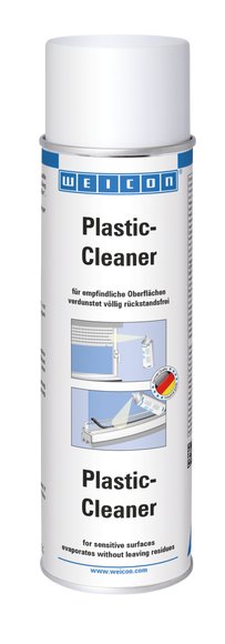 WEICON Plastic Cleaner | zum Reinigen von Kunststoff-Applikationen | 500 ml | transparent