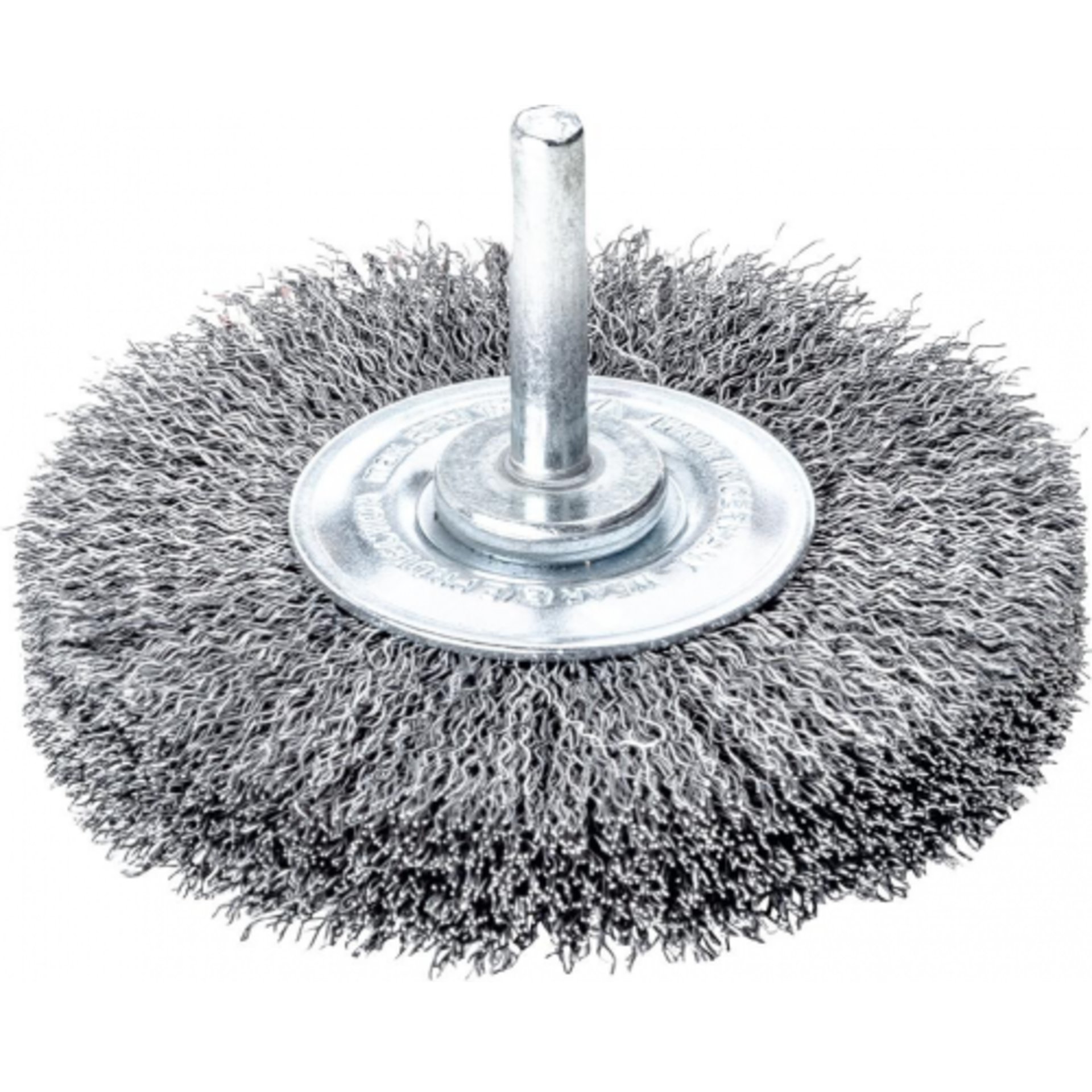 Rundbürste m. Schaft 6 mm Ø Stahldraht