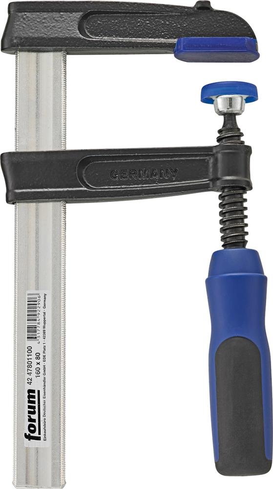 Schraubzwinge Temp.Guss 160x 80mm 2K-Gr. FORUM