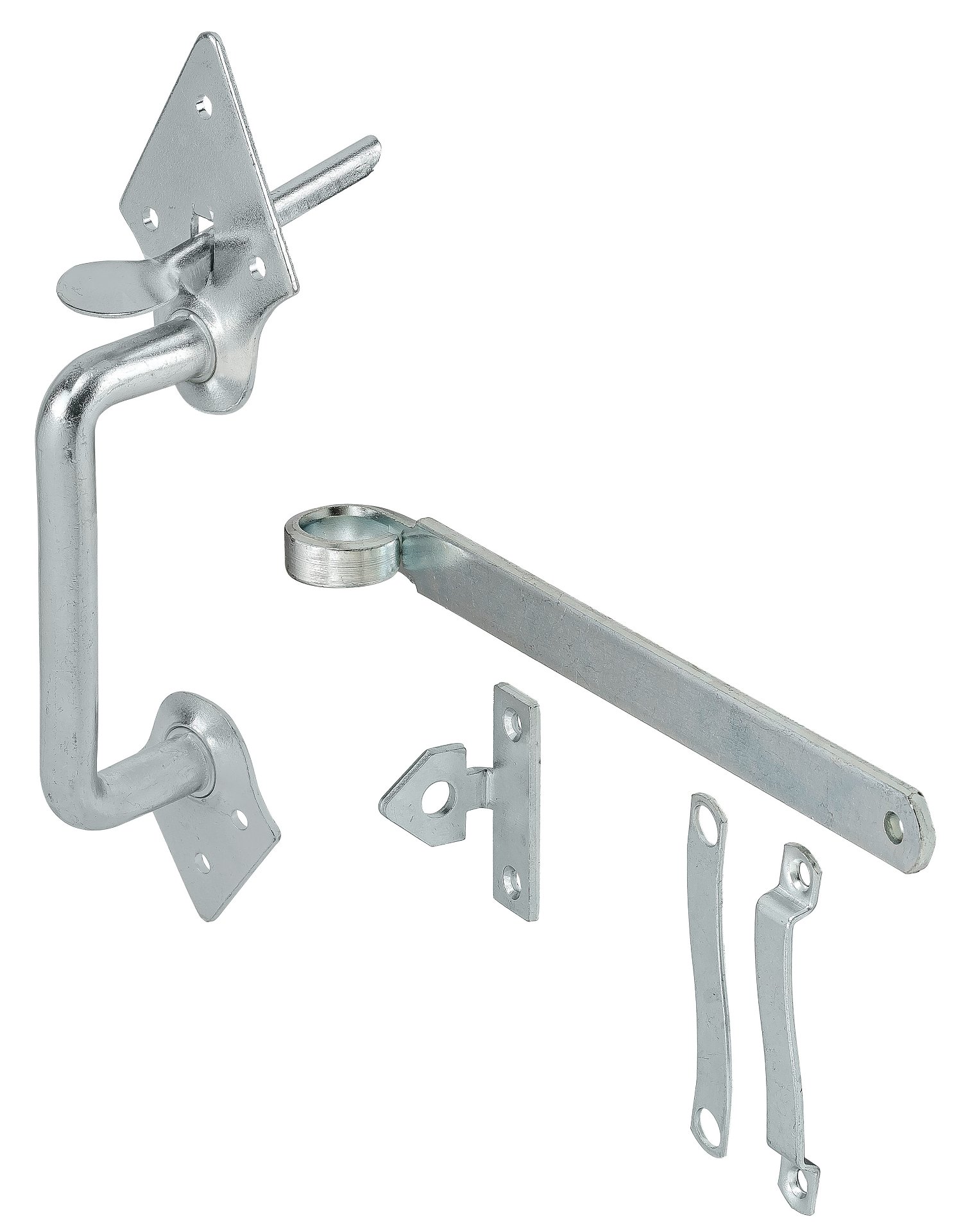 Stalltür Klinkenbeschlag, verzinkt