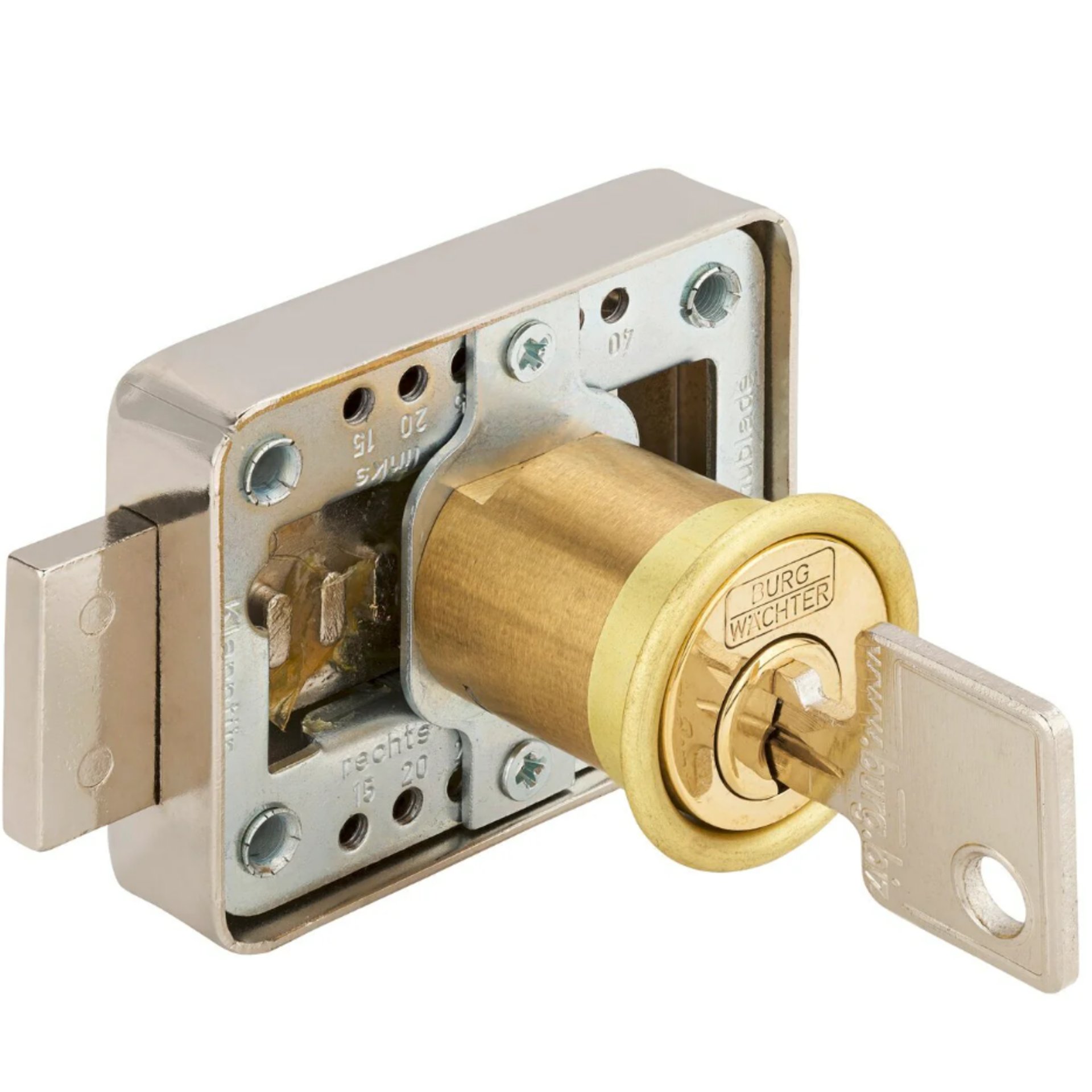 Burg-Wächter Möbelschloss, Aufschraubschloss