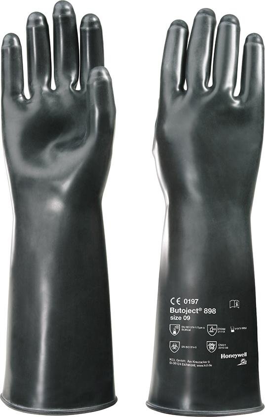Handschuh Butoject 898, Gr. 8, schwarz Honeywell