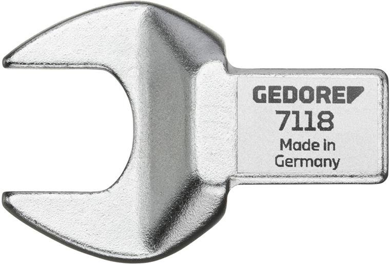 Einsteck-Maulschlüssel 8mm 9x12mm 4kt. Gedore