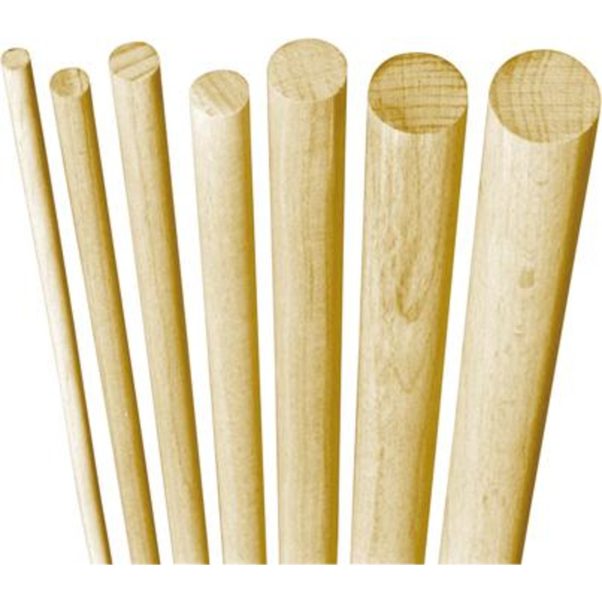 Rundstäbe Buche glatt