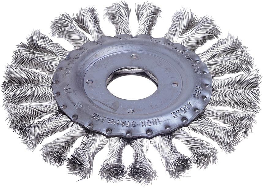 Rundbürste rostf. 125mm gezopft FORUM