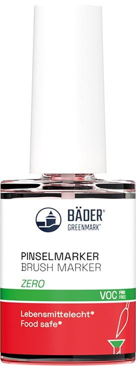 Pinsel-Marker Zero 15 ml Tube rot