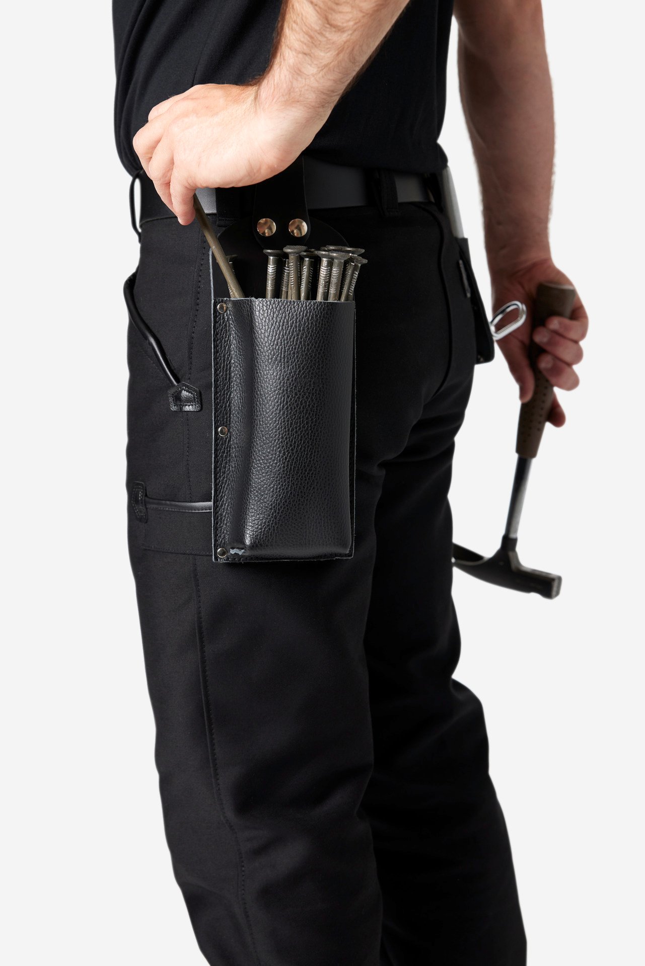 FHB Langnageltasche Sepp schwarz